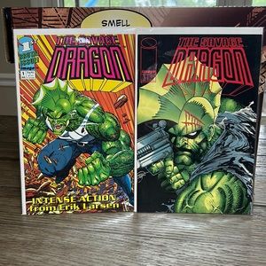 Savage Dragon 1, 2 Comic Lot